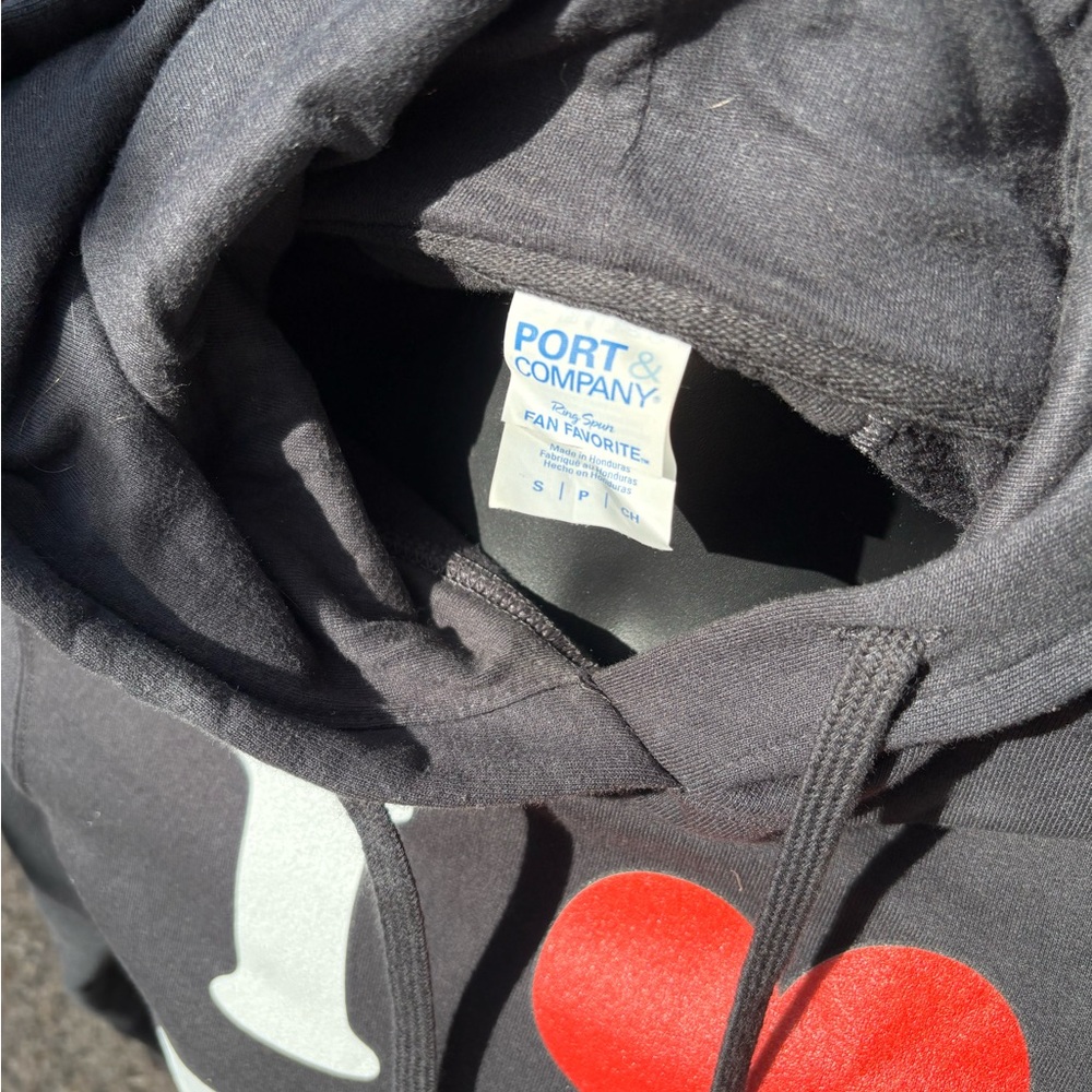 I ❤️ DILFs Jet Black Hoodie - Picture 6 of 13